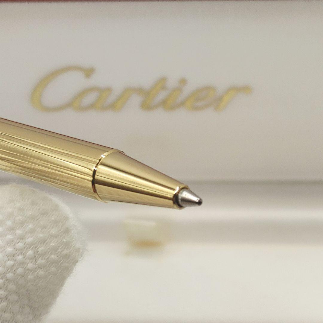【希少】カルティエ サントス ボールペン ST150183 ゴールド美品