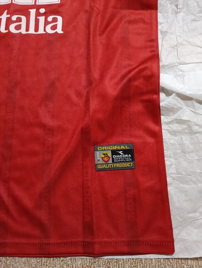 週末価格！AS ROMA 中田英寿8 ローマ Lサイズ新品 ユニフォーム