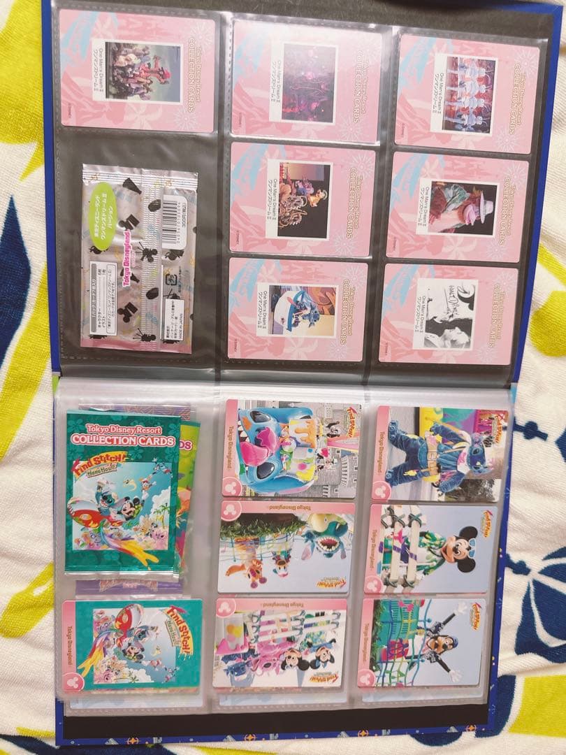 ディズニー ランド シー トレーディング カード フォルダ コレクションアルバム