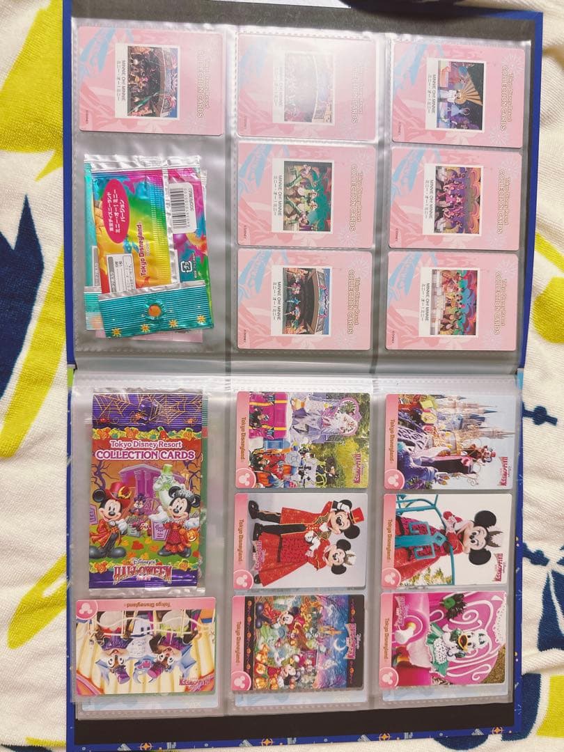 ディズニー ランド シー トレーディング カード フォルダ コレクションアルバム