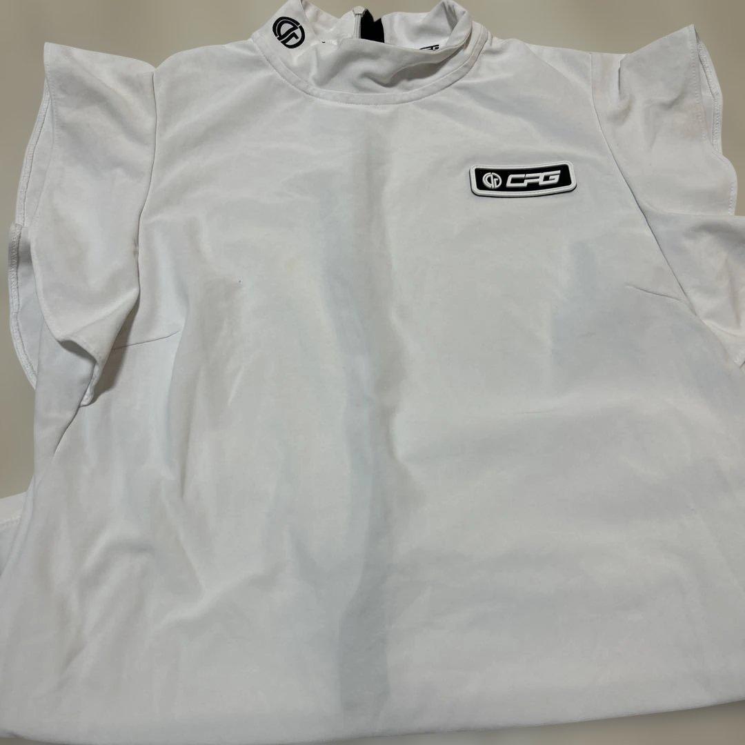 ホワイト ゴルフウェアセット CPG