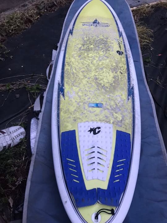 値下　ファンボード　eps　6'10 シャパー　ケース付　値下げ　小波