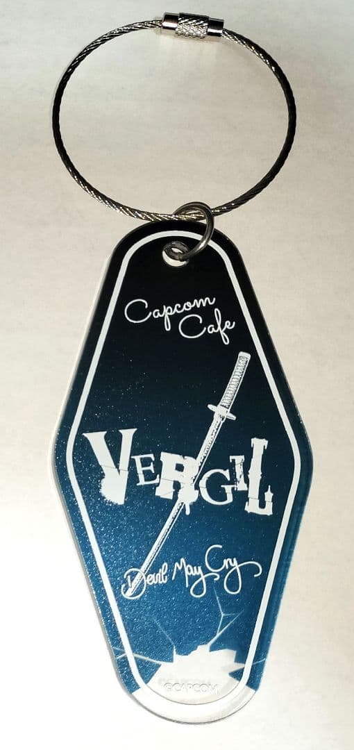 デビルメイクライ バージル モーテルキーホルダー カプコンカフェ 3弾