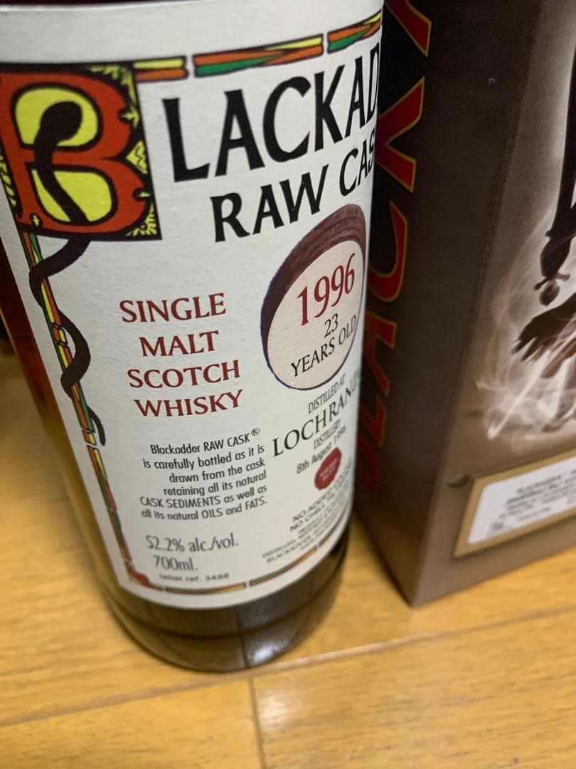 BLACKADDER RAW CASK 1996 23年