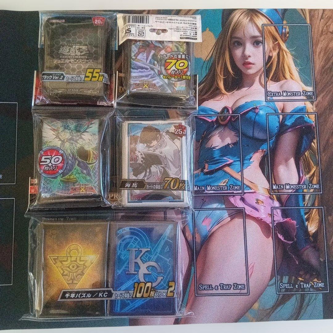 遊戯王 プロテクター 銀河眼の光子竜 ＋ 海馬 ＋ ホープレイビクトリー 他