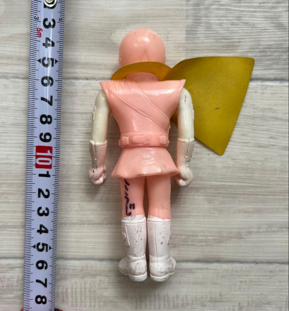 【当時物】マント付き！　ジャッカー電撃隊　ハートクイーン　ソフビ　ポピー