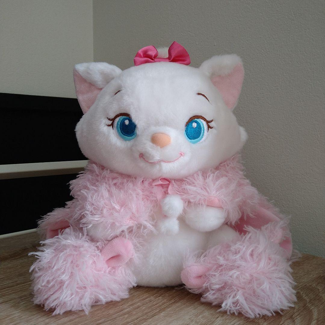 ディズニー　マリー　うさぎ　ポンチョ　着ぐるみ　ぬいぐるみ　レア