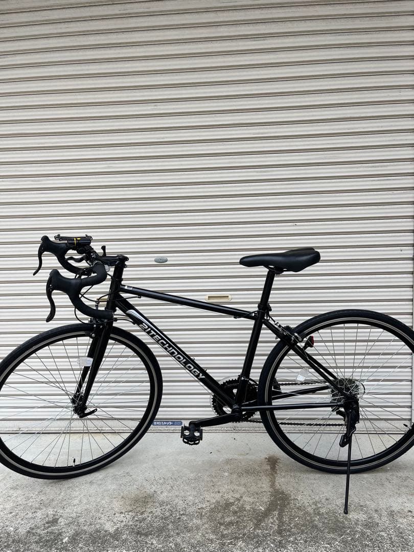 Technolog 初心者向けロードバイク　シマノ14段ギア　700×28c　黒