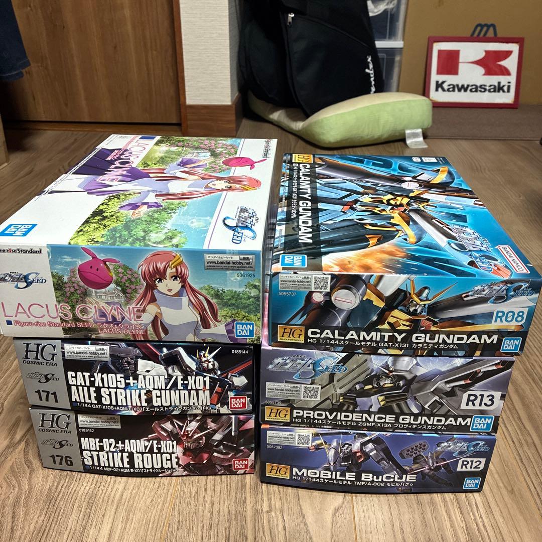 ガンダムSEED ガンプラ６個セット