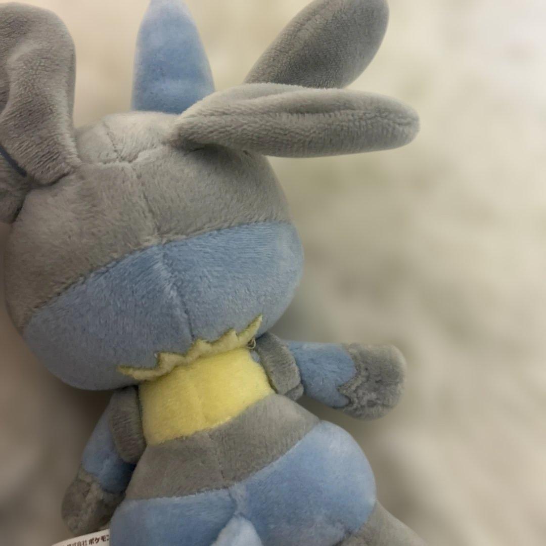 【美品タグ付】へんしん！メタモン ルカリオ ぬいぐるみ