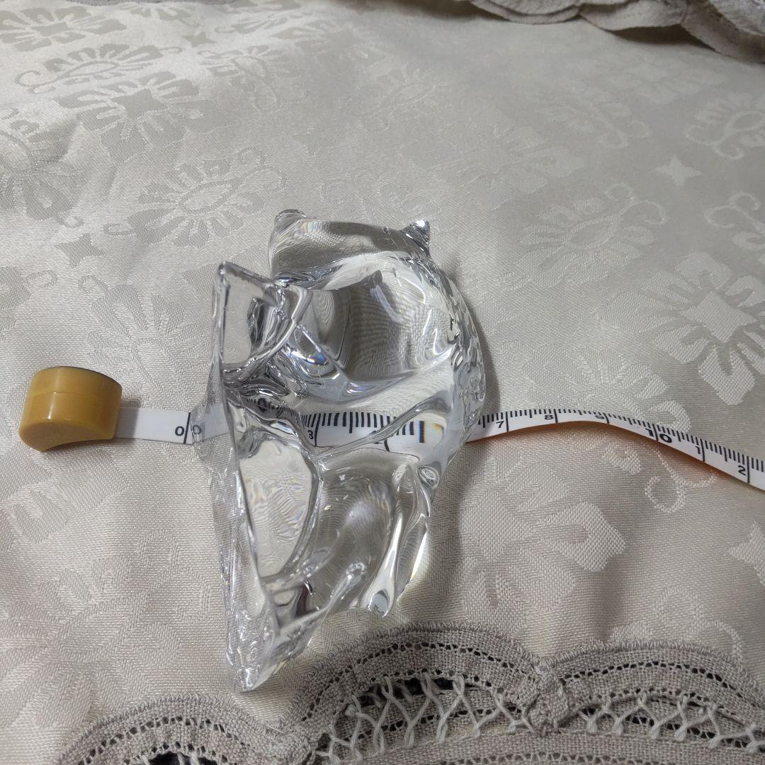 Baccarat クリスタル 猪 置物