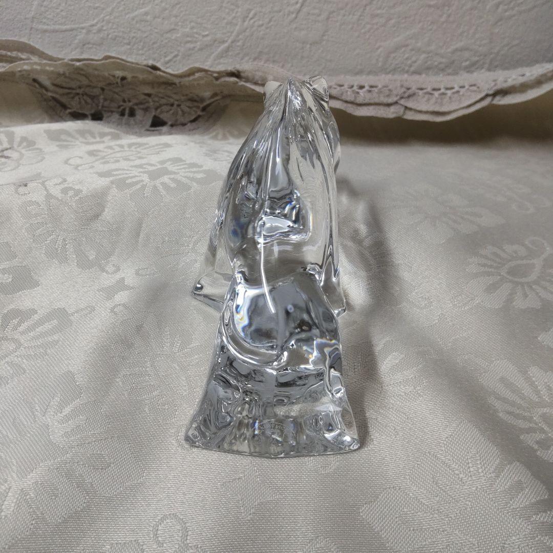 Baccarat クリスタル 猪 置物