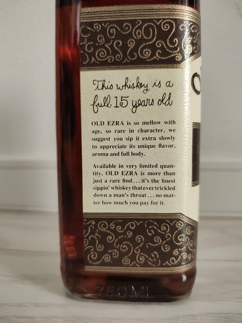 オールドエズラ15年　old ezra 15years old