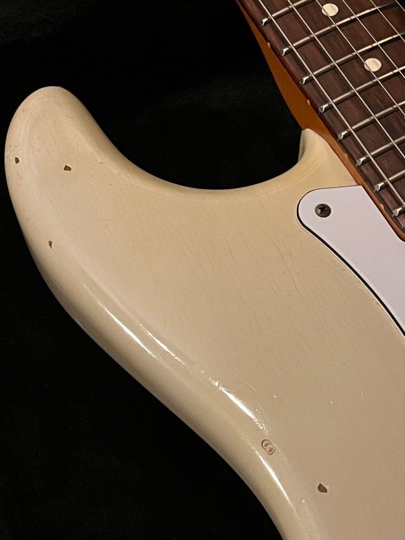 超初期&CSPU搭載！Road Worn Stratocaster 白ローズ