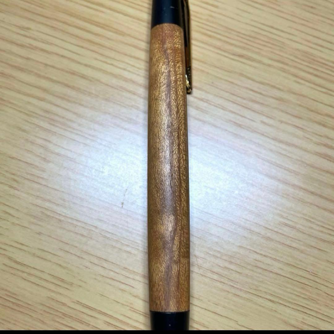 野原工芸　欅　シャープペンシル　激レア‼️旧型可動式口金＋新型SANZOクリップ