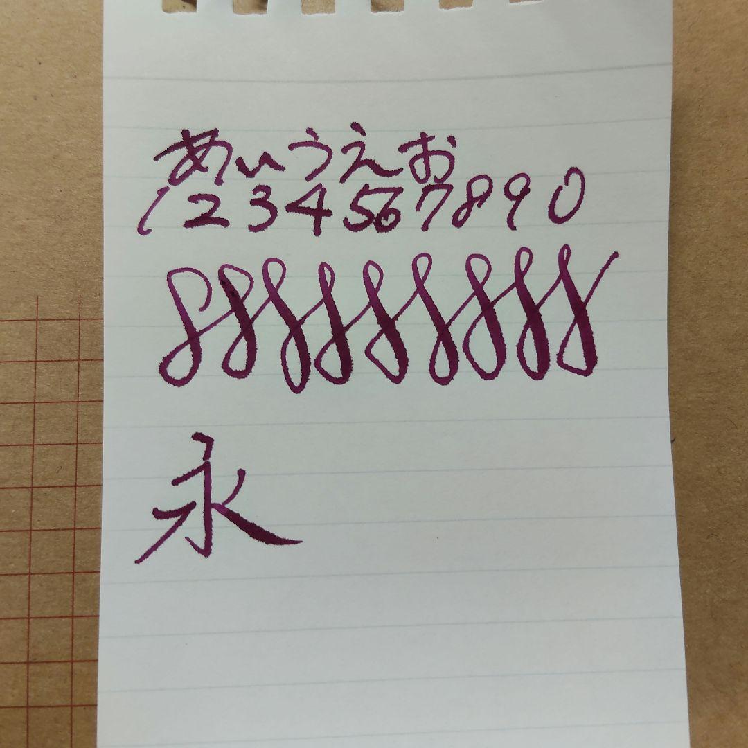 四菱 鎌倉彫り インキ止め式 万年筆 14金 【動作確認済】