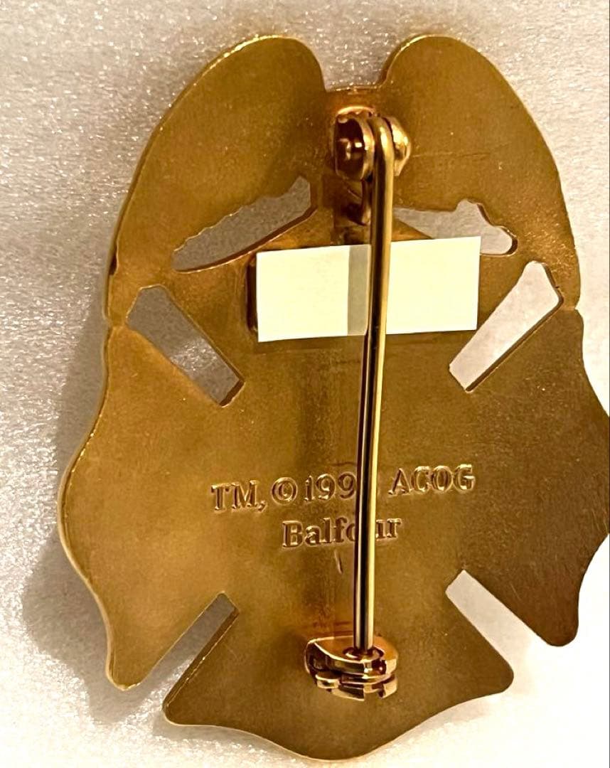 1996年　アトランタ　オリンピック　ファイヤーファイター（消防士）　記念バッジ