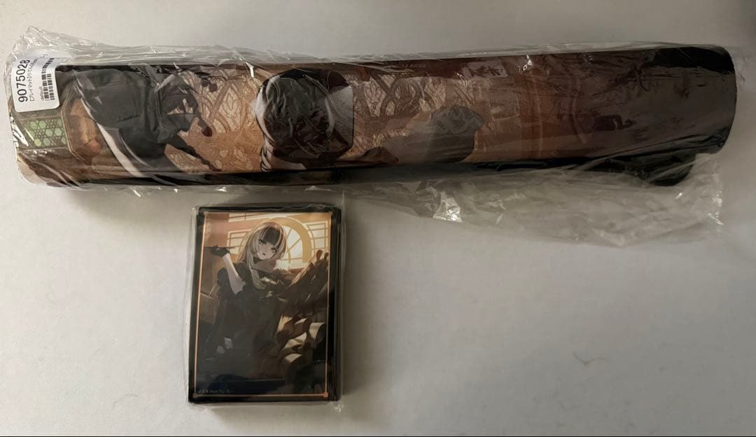 ホロライブ　儒烏風亭らでん　スリーブ&プレイマット　セット