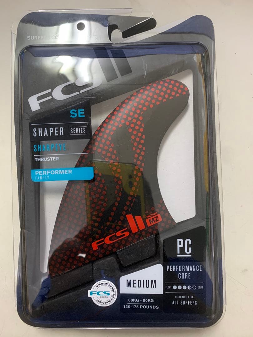 FCS エフシーエス FCS 2 シャープアイ トライフィン Mサイズ