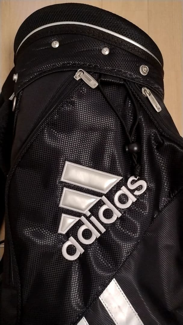 adidas キャディバッグ ブラック