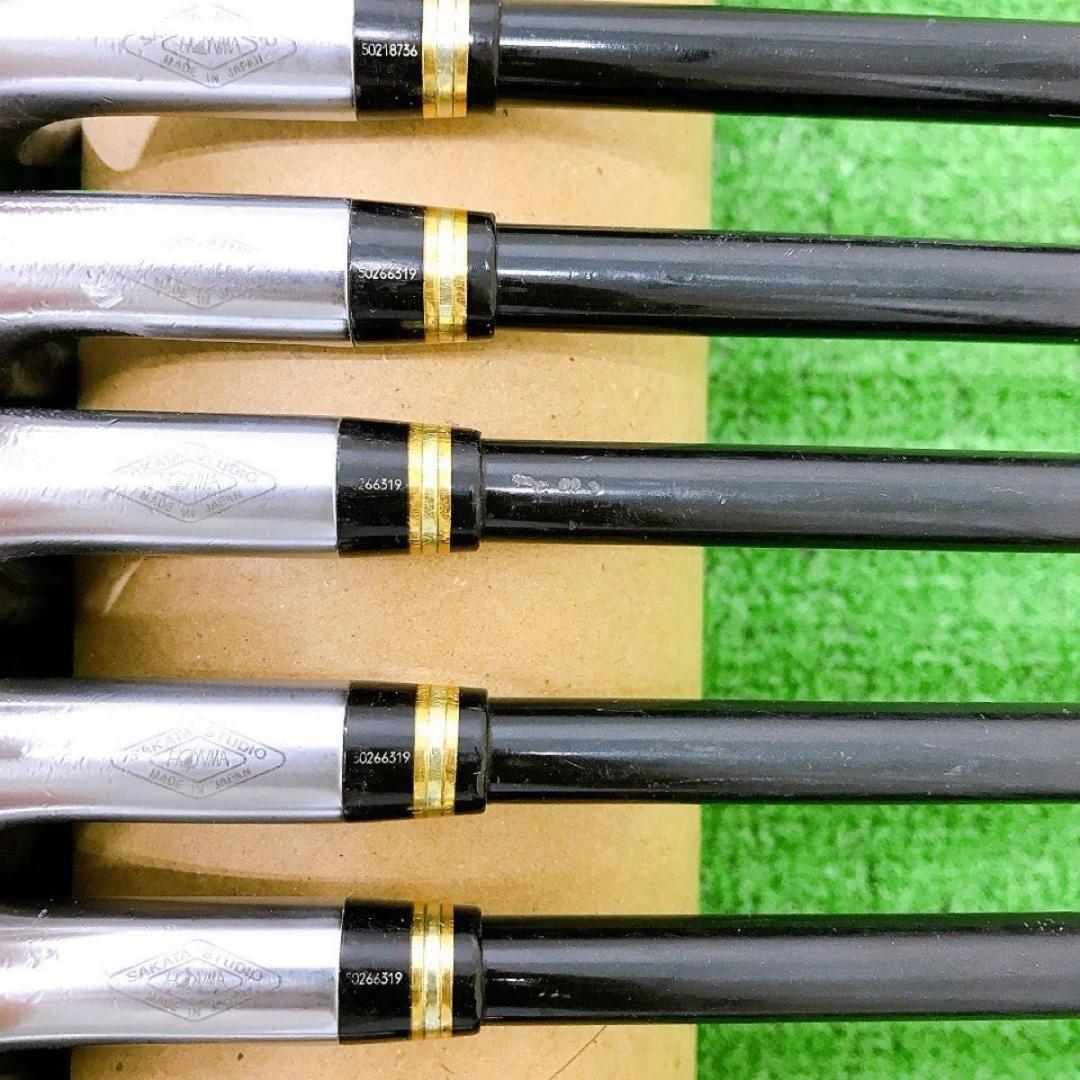 テ24★★2星2S ホンマベレス IS-02 9本アイアンセット 純正BERES