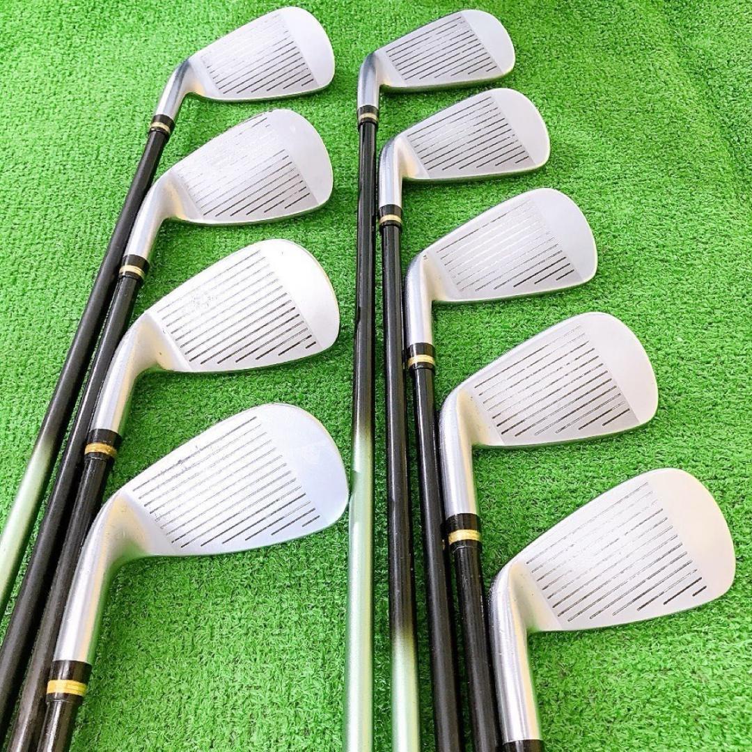 テ24★★2星2S ホンマベレス IS-02 9本アイアンセット 純正BERES