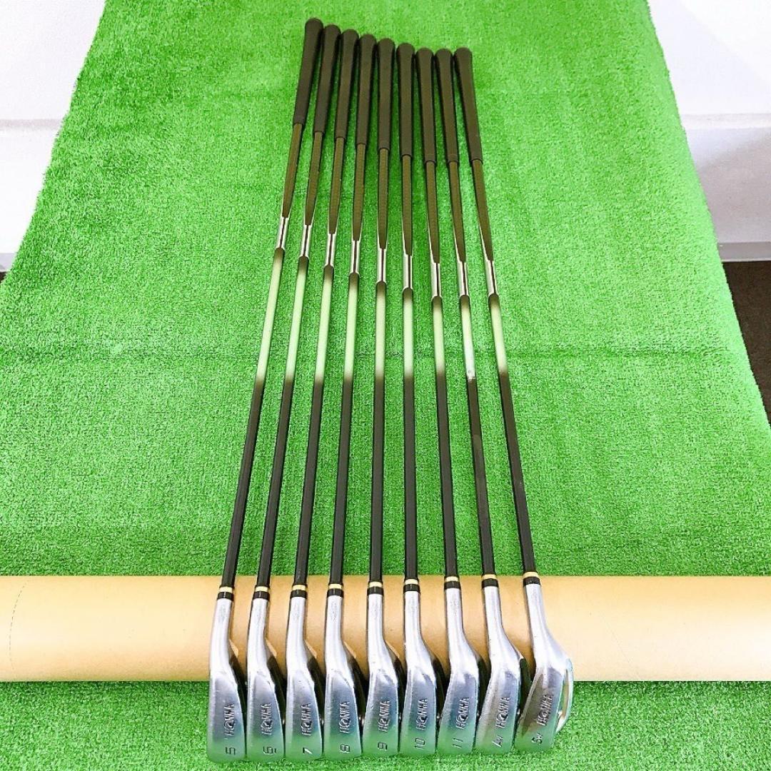 テ24★★2星2S ホンマベレス IS-02 9本アイアンセット 純正BERES