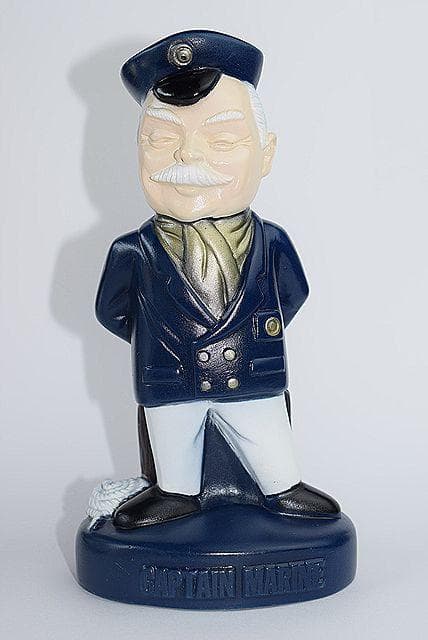 1980’ｓ キャプテン マリン ビンテージ 貯金箱 アドバタイジング ソフビ