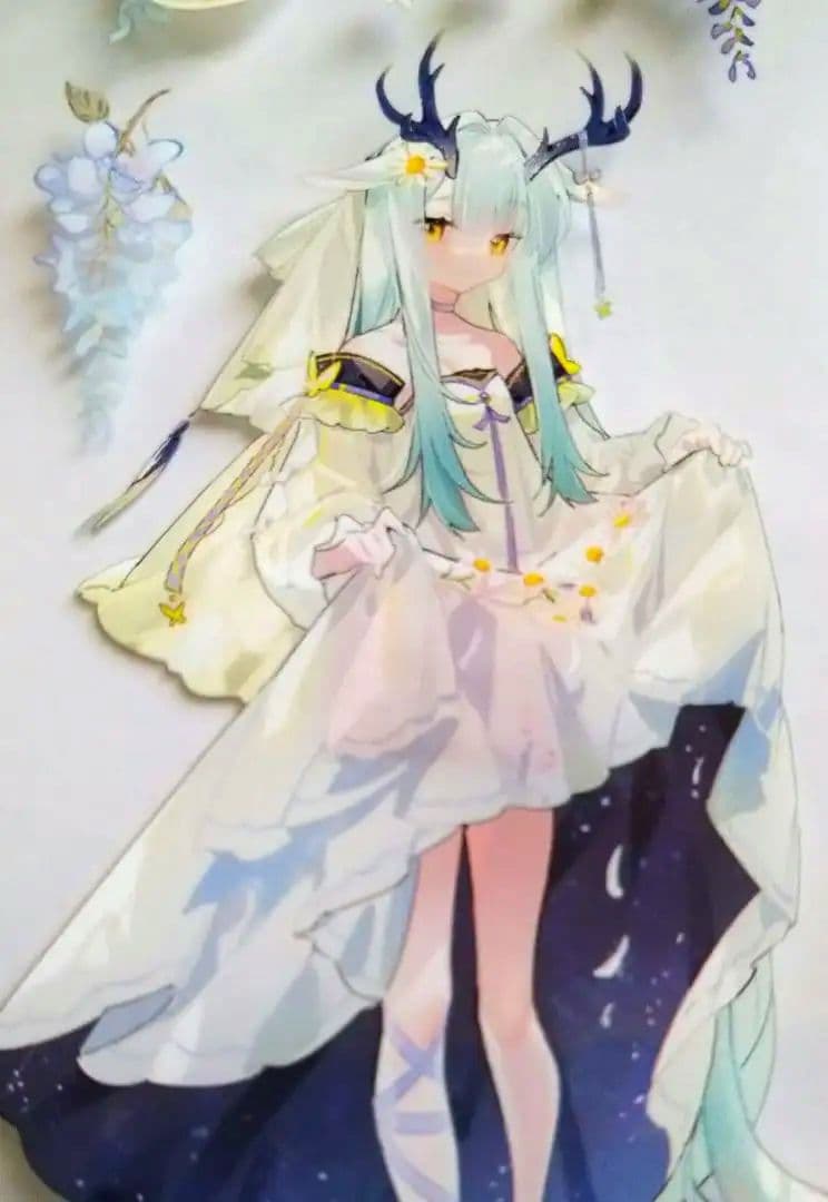 のこり１✩J18＃朝顔(PET)照妖鏡手帳切り売り海外人物マステケモ耳女の子