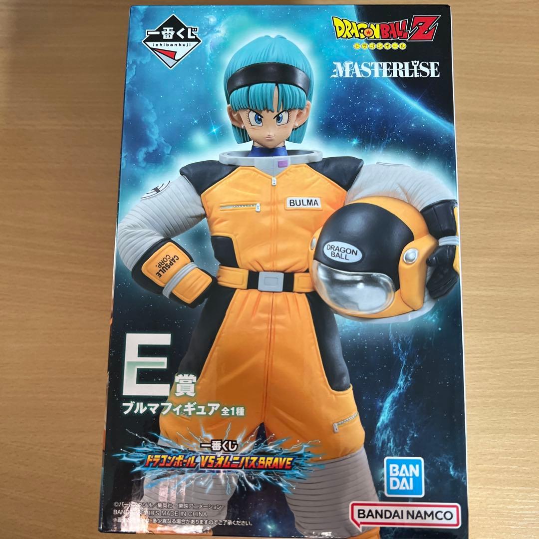 ドラゴンボールZ MASTERLIZE ブルマ フィギュアE賞
