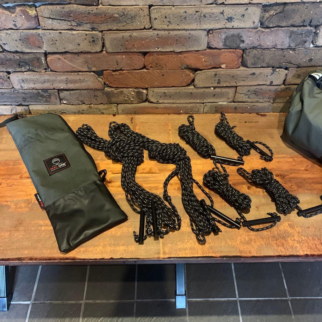 【試し張りのみ】マックワン ヘキサタープL アームドグリーン