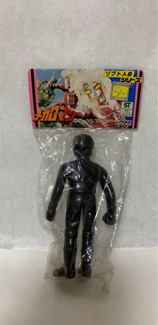 ⚠️激レア　マニアック　メガロマン黒星兵士　黒星族　　ミニソフビ　タカトク