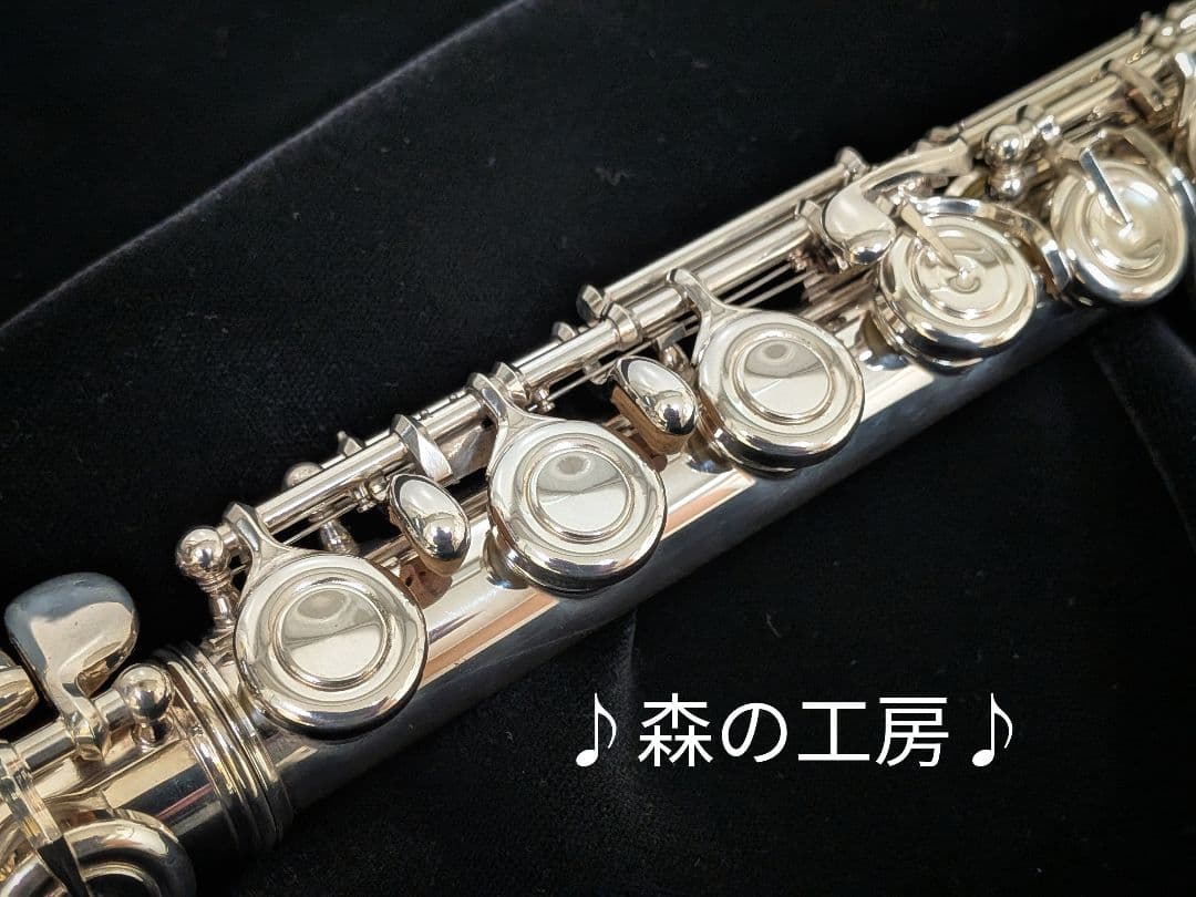 中古フルート専門店‼️部活応援‼️リップ銀製・ヤマハフルート YFL351Eメカ