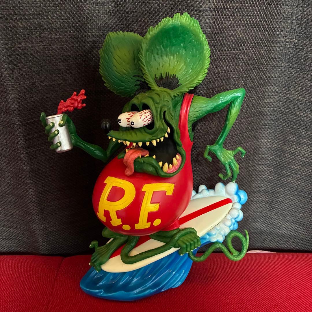 廃盤 Rat Fink Surf's up スタチュー ソフビ