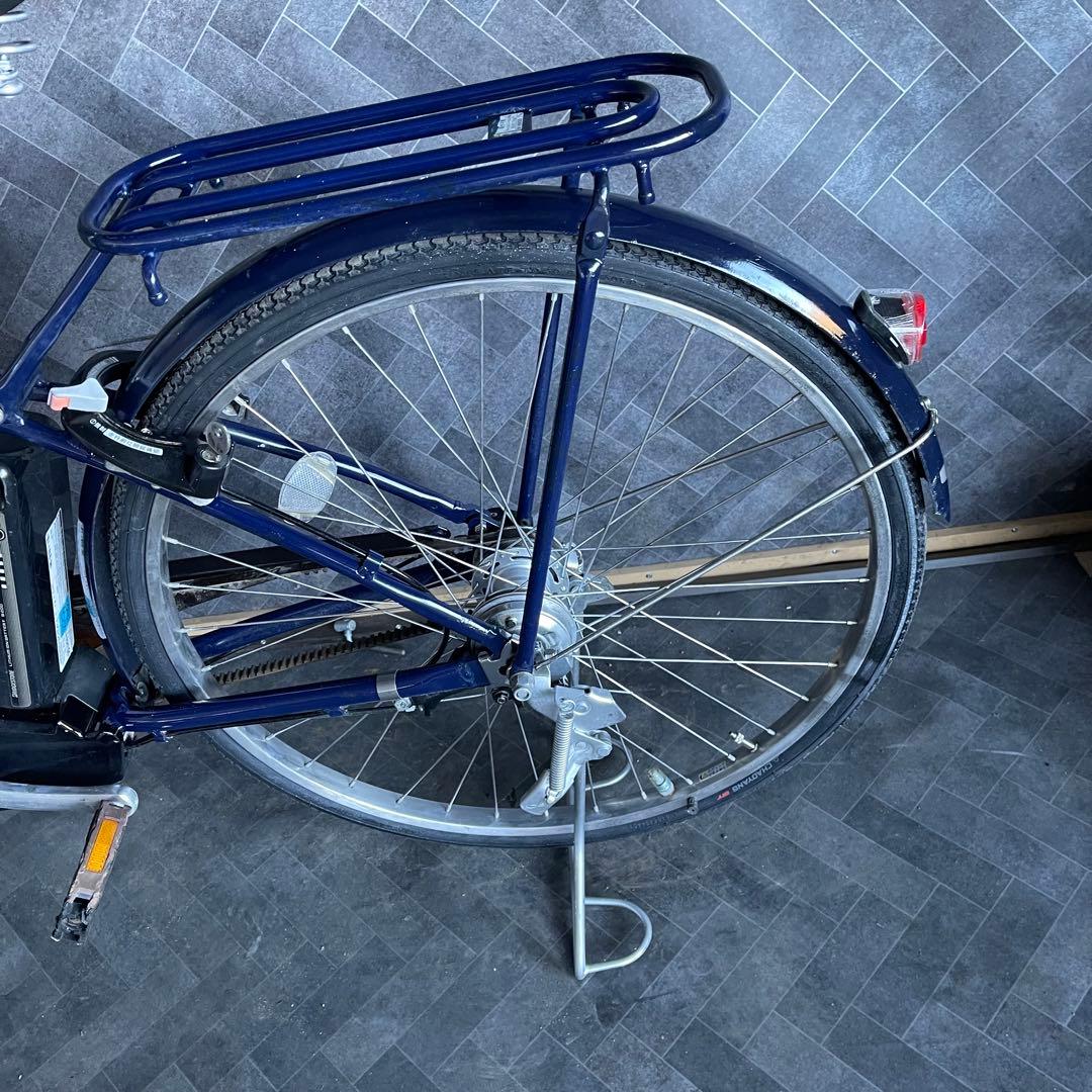 FRONTIA 電動アシスト自転車 ネイビーバッテリーB400