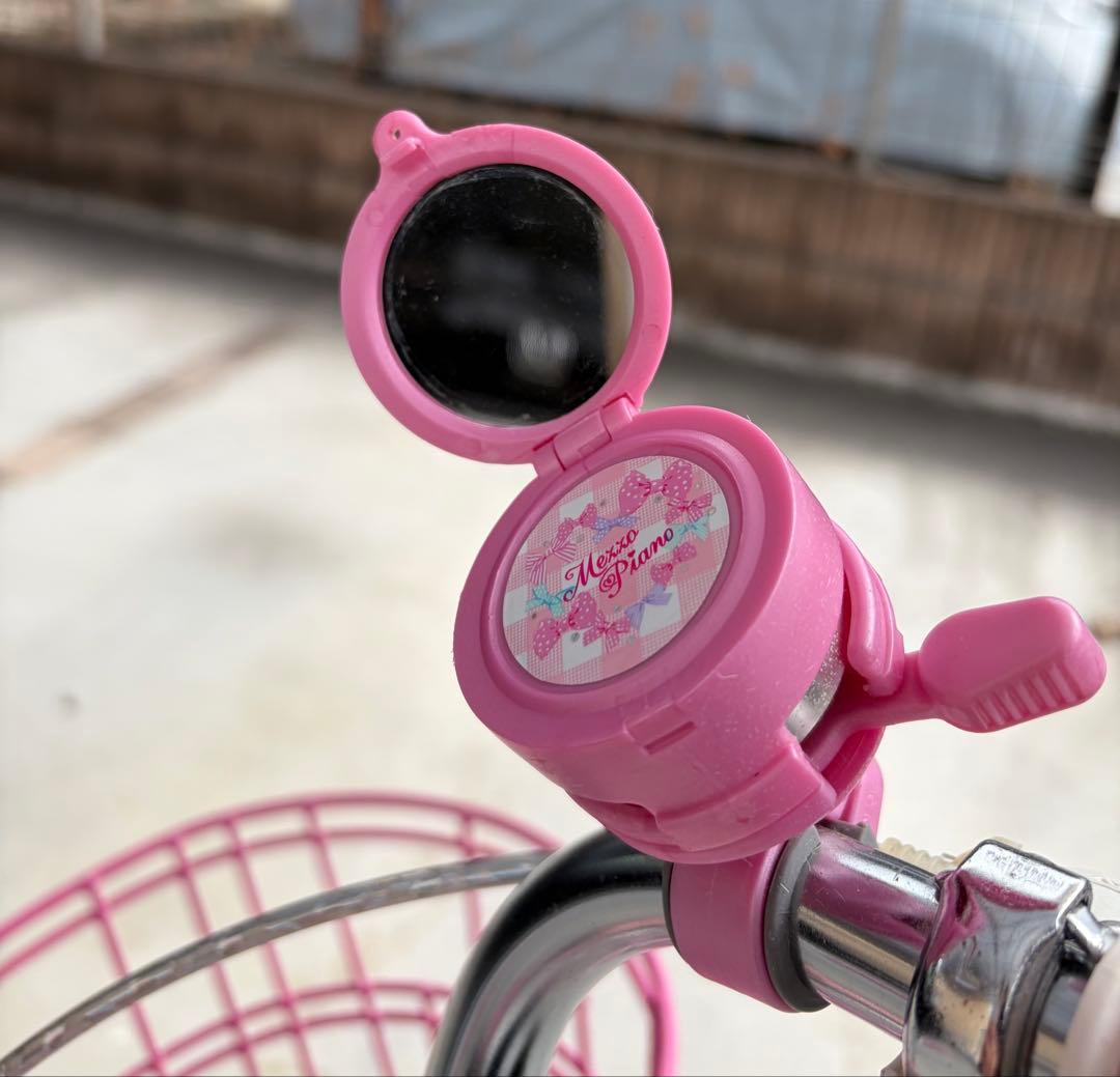 【引取限定】メゾピアノ　子供用自転車　16インチ　補助輪あり