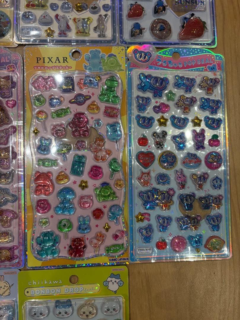 ボンボンドロップシール　うるちゅるポップシール　プチドロップステッカー　まとめ