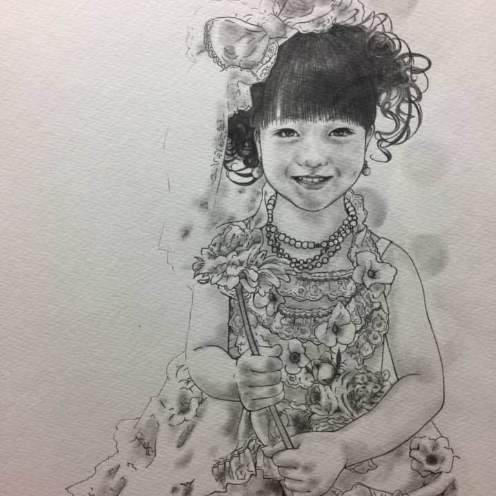 似顔絵イラストオーダー  4月ご予約  おひとり様決まりました！