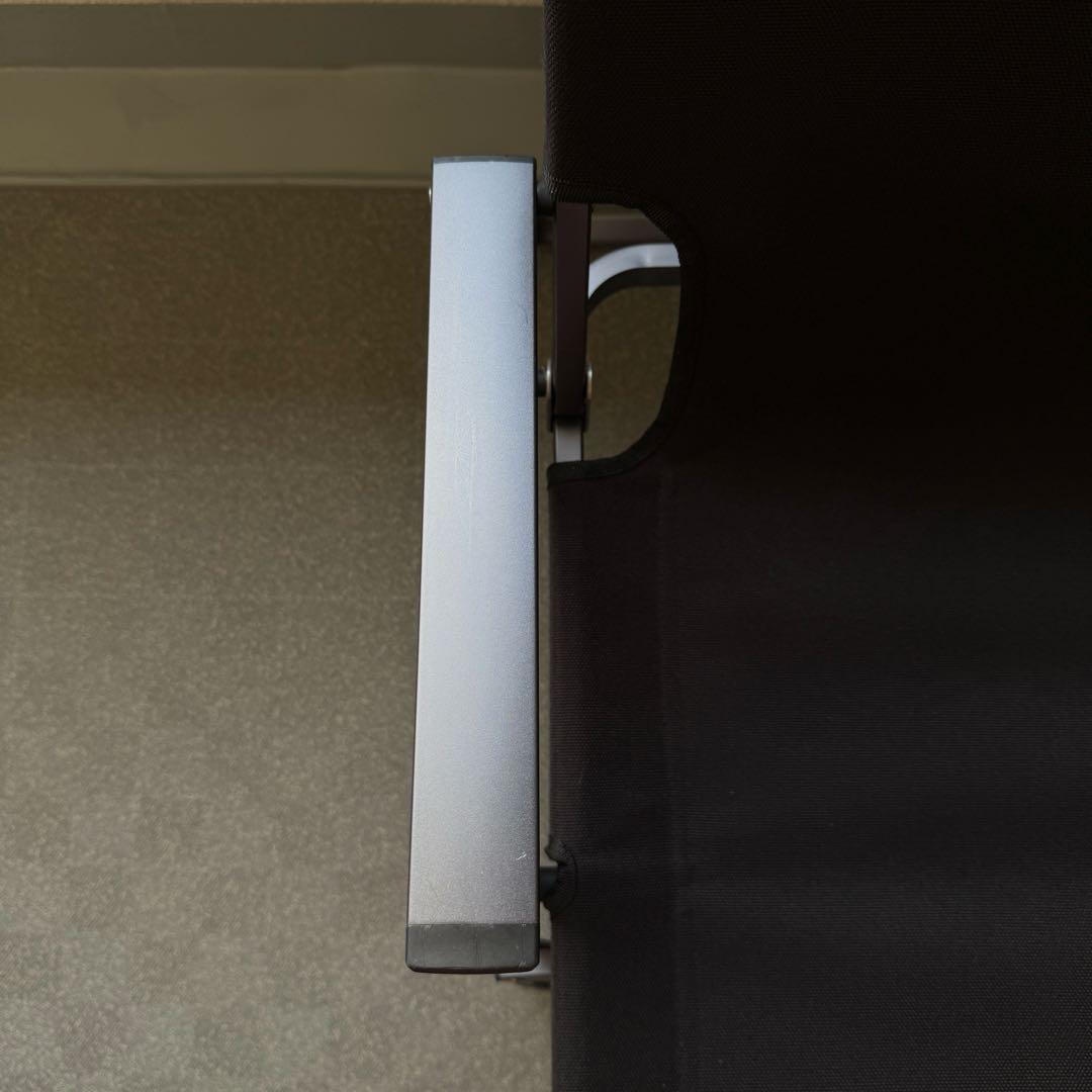 ゼインアーツ　レードチェア　ブラック 2脚セット