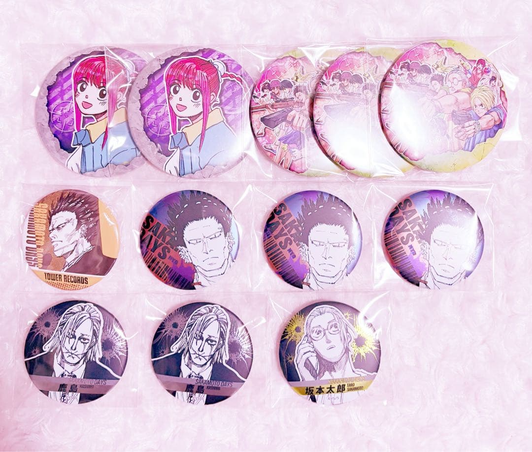 SAKAMOTODAYS サカモトデイズ コレクション缶バッジ第1弾 大佛 ルー