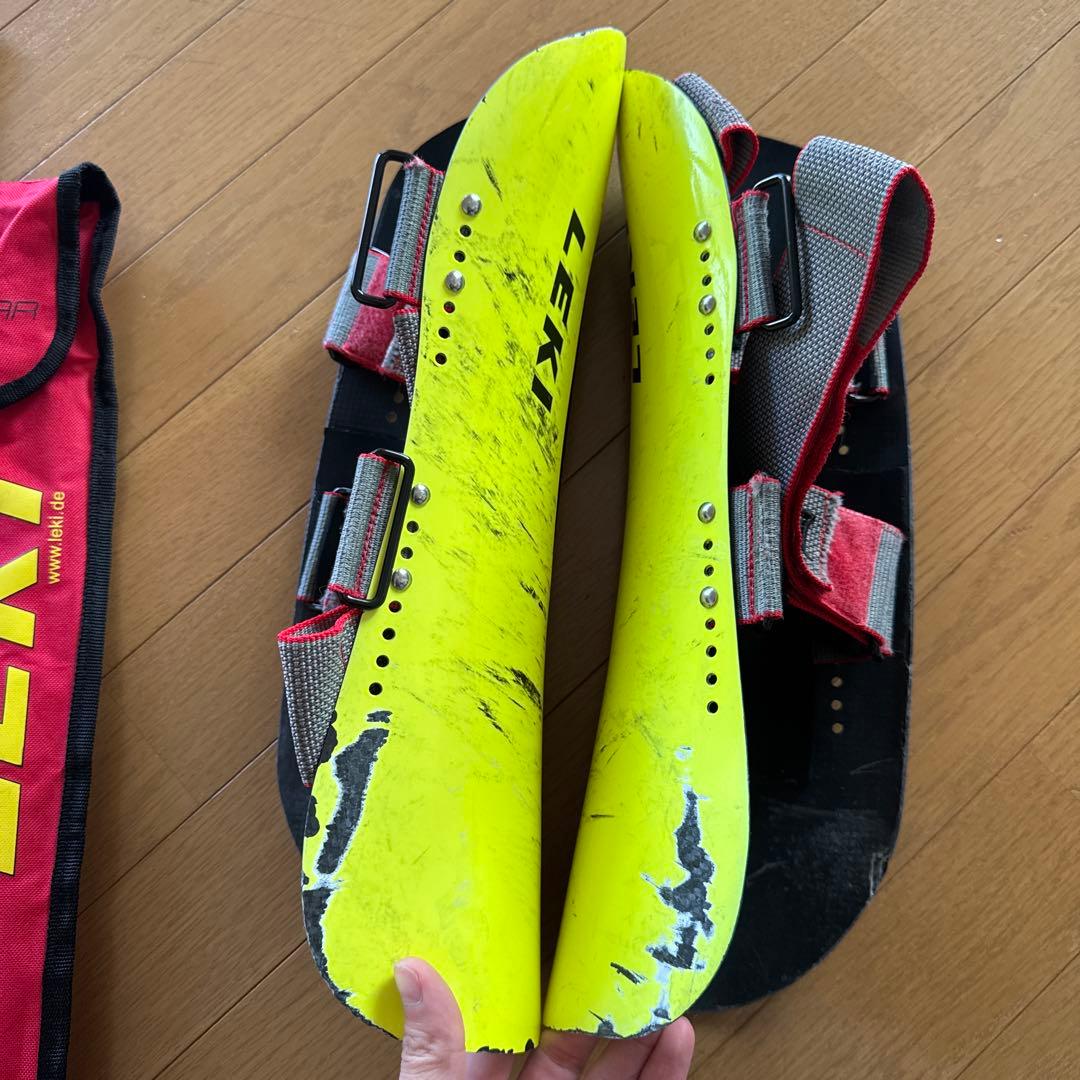 LEKI シンガード カーボン　※ケース付き