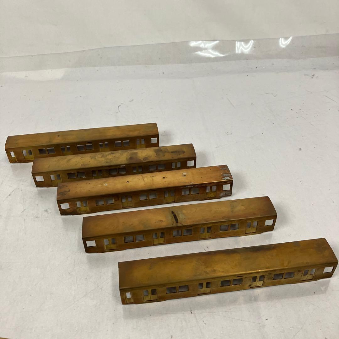 ▽ 奄美屋 東急 5両キット HOゲージ 鉄道模型 ジャンク