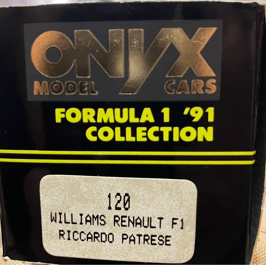 ミニカー WILLIAMS RENAULT FW14 RICCARDO PATRESE