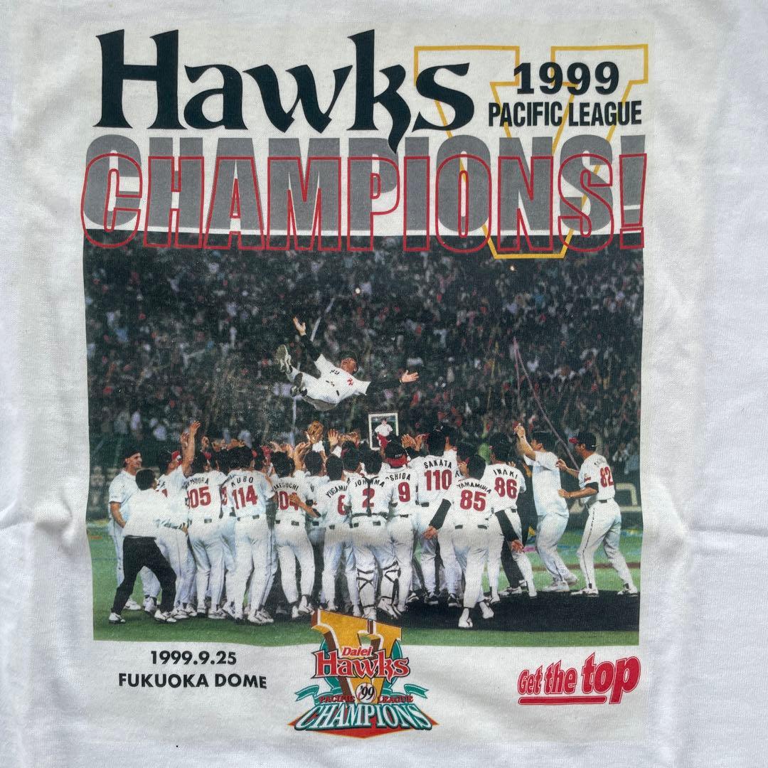 王貞治 ダイエーホークス 1999リーグ優勝Tシャツ