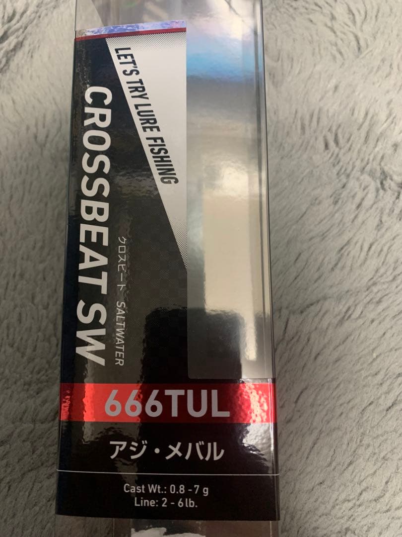 CROSSBEAT SW アジングロッド 666TUL