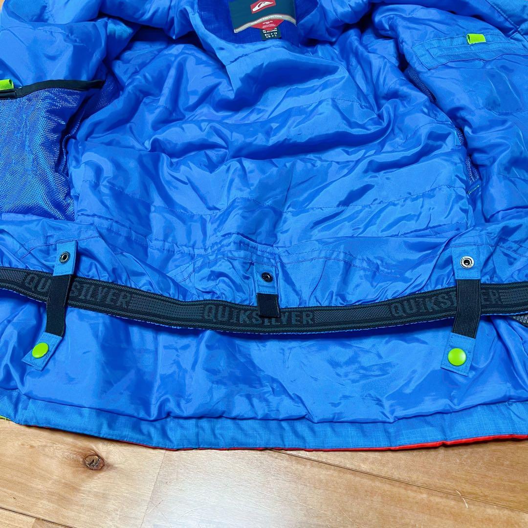 美品スキーウェア150 QUIKSILVER 上下セット デザインかっこいい