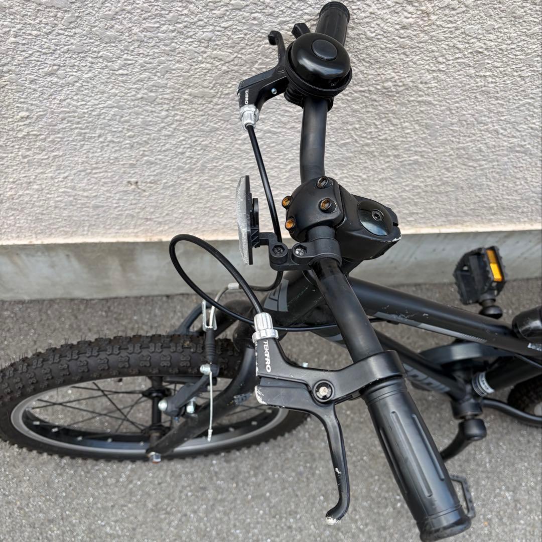 ダイワサイクル ダートレイルキッズDTL-K18ブラック補助輪なしスタンドなし