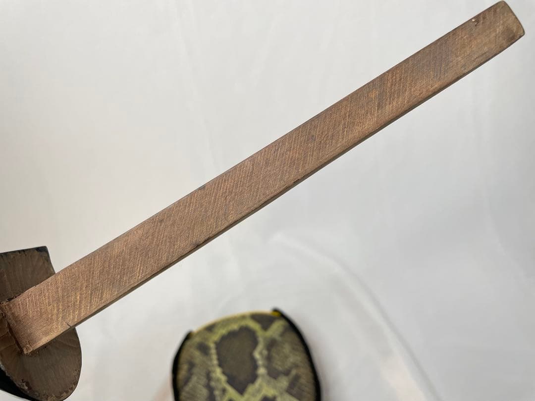 沖縄三線 ゆし木・実入り 人工皮 セミビンテージ