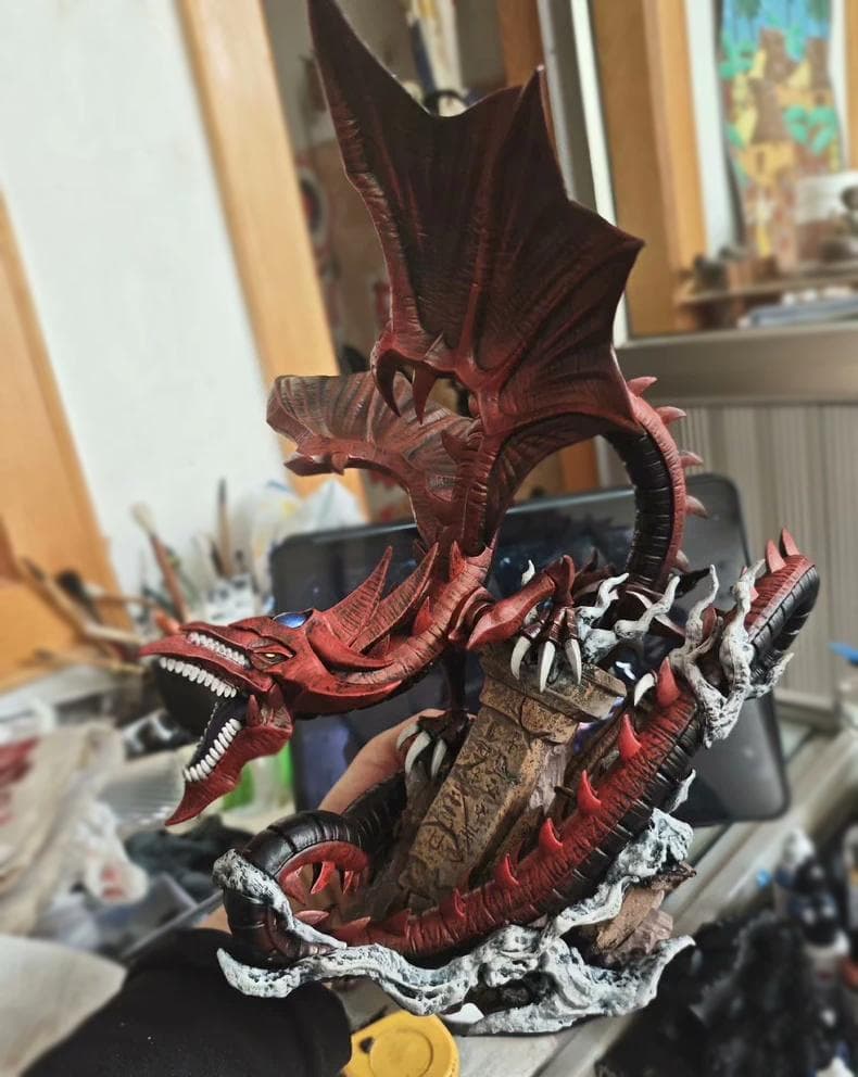 遊☆戯☆王 さんげんしん リペイント フィギュア 3体