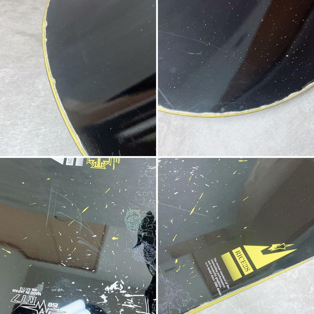 RICE28 RT7 150cm FLUX DSメンズスノーボードセット 19